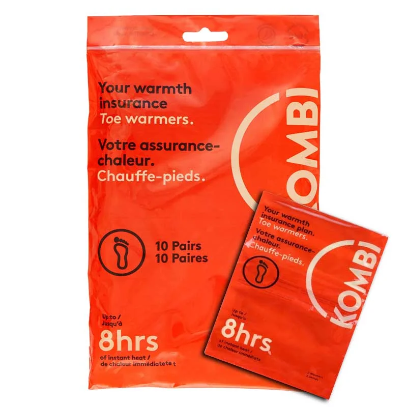 Layered Comfort Kombi Toe Warmers 10 Pack