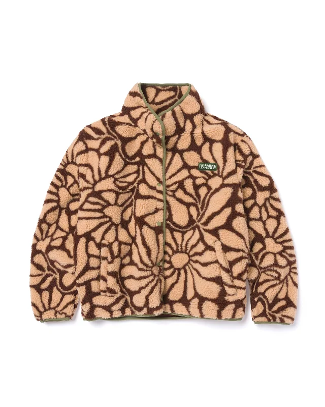 Energy Plan Desert Wildflowers High Pile Women's Jacket