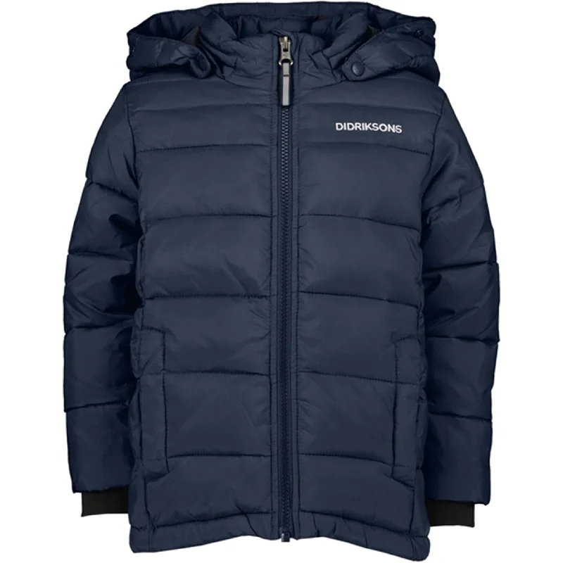 Creative Prints Didriksons Navy Rodi Kids Jacket