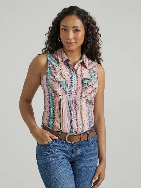 Luxury Classic Women's Wrangler Snap Front Shirt #112347170
