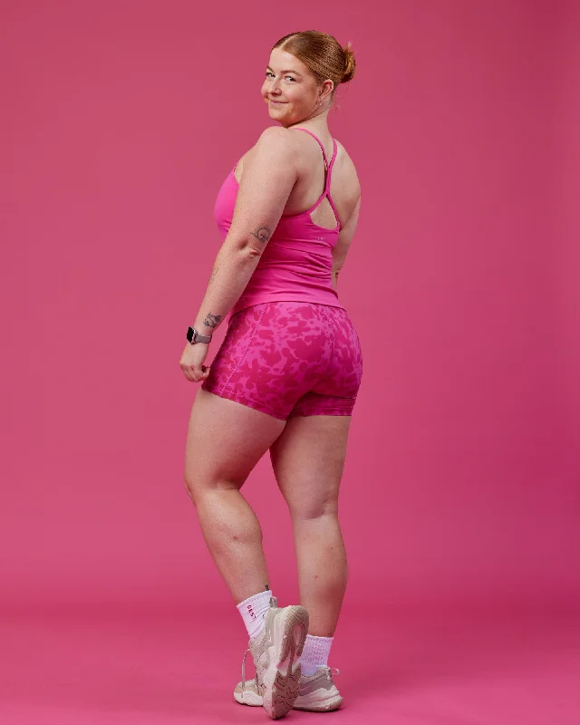 Integrated Design Movement Longline Active Tank - Ultra Pink