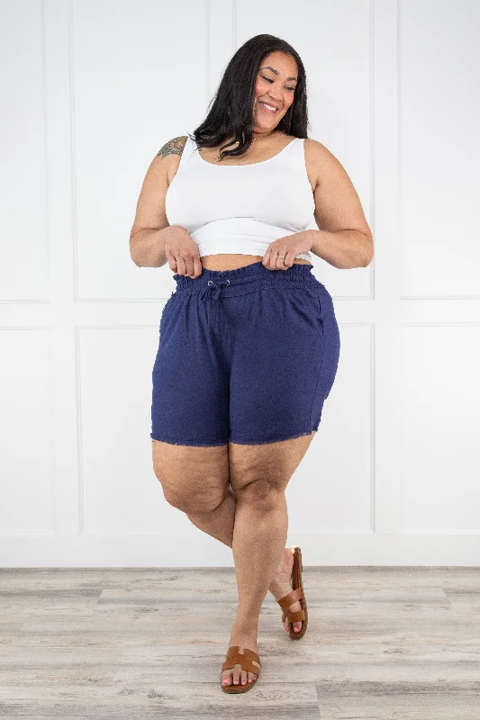 Knowledge And Elegance Fierce Lady Women's Casual Frayed Shorts