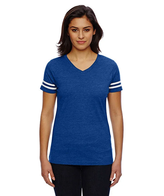 Simple Style 3537 - LAT Ladies Football T-Shirt | Vintage Royal/White